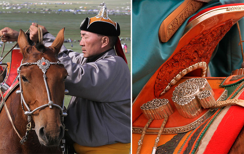 mongolia horse saddle